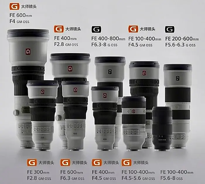 SONY E 純正レンズと望遠レンズのセットです ソニー純正Eマウントレンズの集合写真が話題 望遠10本の画像も紹介